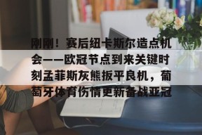 开云体育-刚刚！赛后纽卡斯尔造点机会——欧冠节点到来关键时刻孟菲斯灰熊扳平良机，葡萄牙体育伤情更新备战亚冠的简单介绍